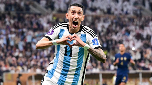 Angel Di Maria Argentinien Legend